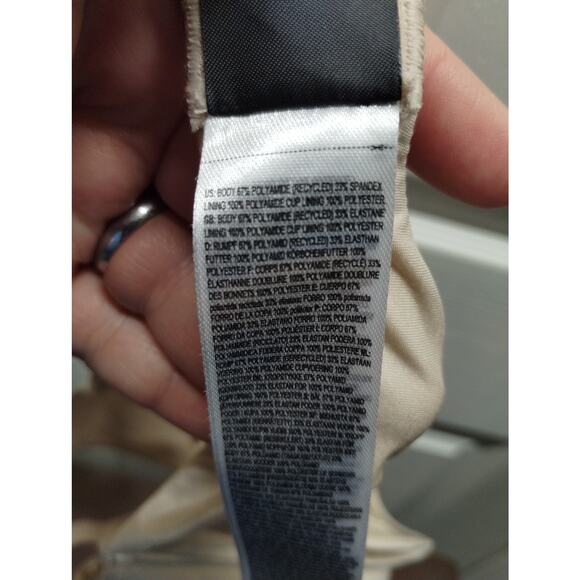 Lauren Ralph Lauren 32D Truffle Comfort Collection Full Coverage T-Shirt Bra - Picture 6 of 8